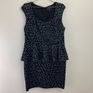 Forever 21 Plus Peplum Bold patterned Dress